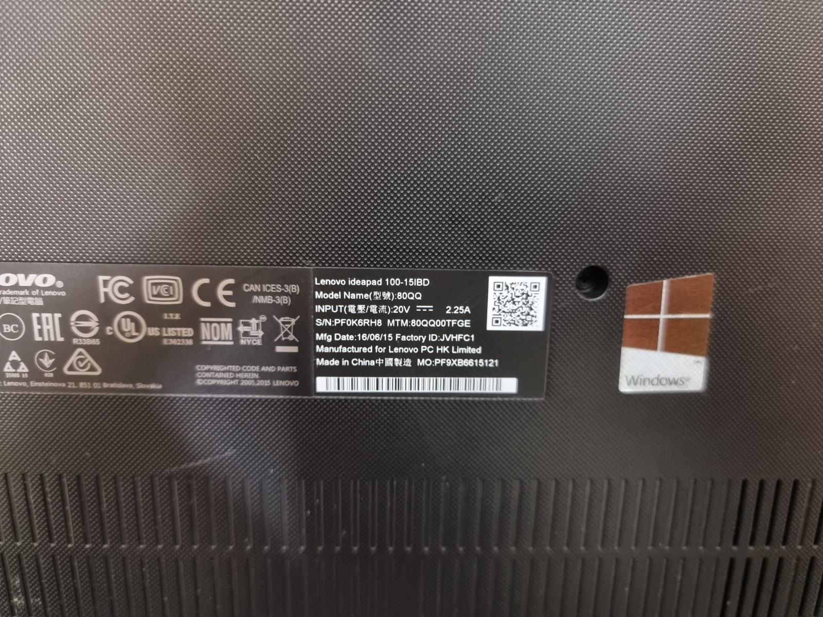 5 laptops notebooks bundle hobbyists faulty Asus Lenovo Acer Toshiba spare part