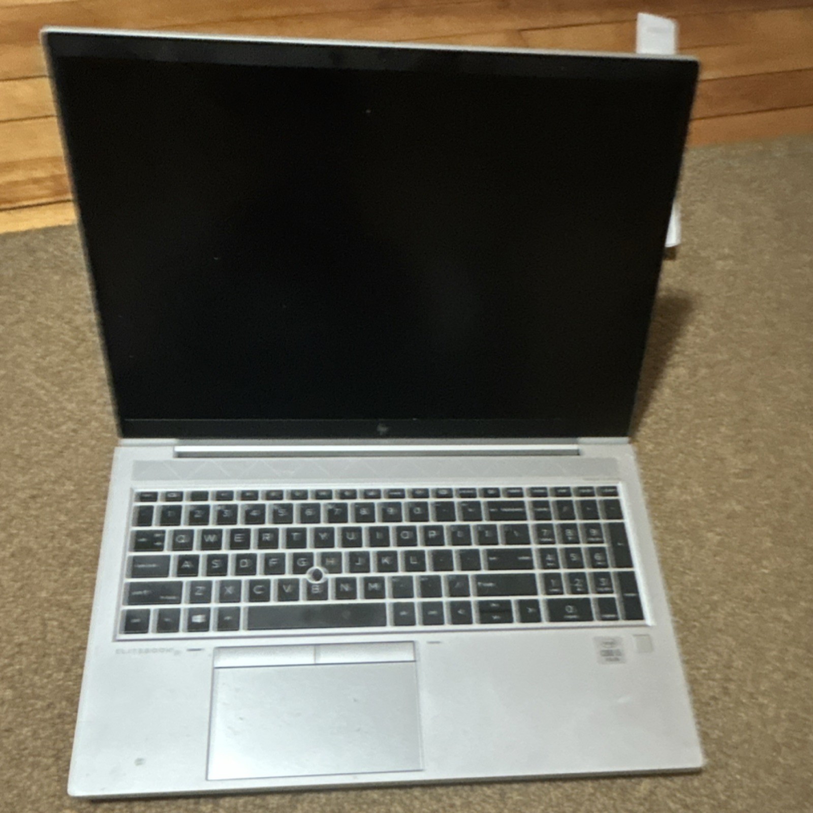 HP EliteBook Silver Laptop Built-in Webcam backlit Keyboard & Windows OS