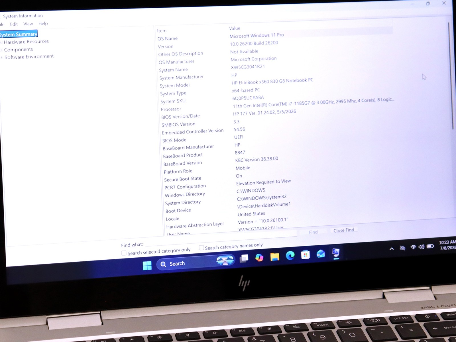 HP EliteBook x360 830 G8 13.3″ Touch Core i7-1185G7 32GB 256GB NVMe W11P – As Is