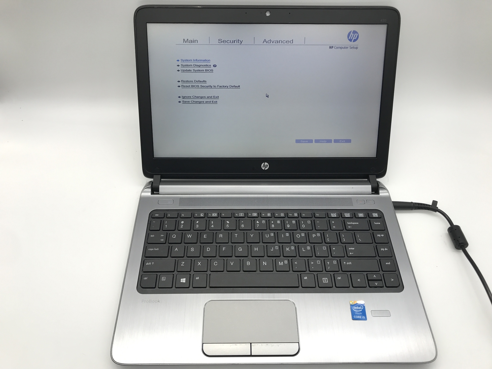 HP Probook 430 G2 13.3-in Intel i5-4310U 2.00GHz 8GB RAM 128GB SSD