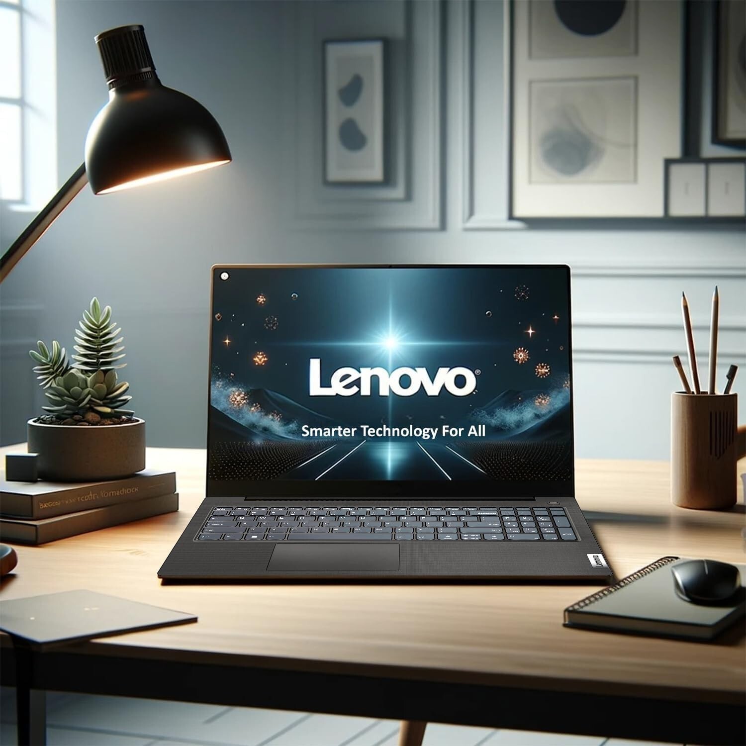 Lenovo Slim Laptop 15.6″ N4500 Up to 36GB RAM & 2TB SSD Win11 PRO+OFFICE Blue