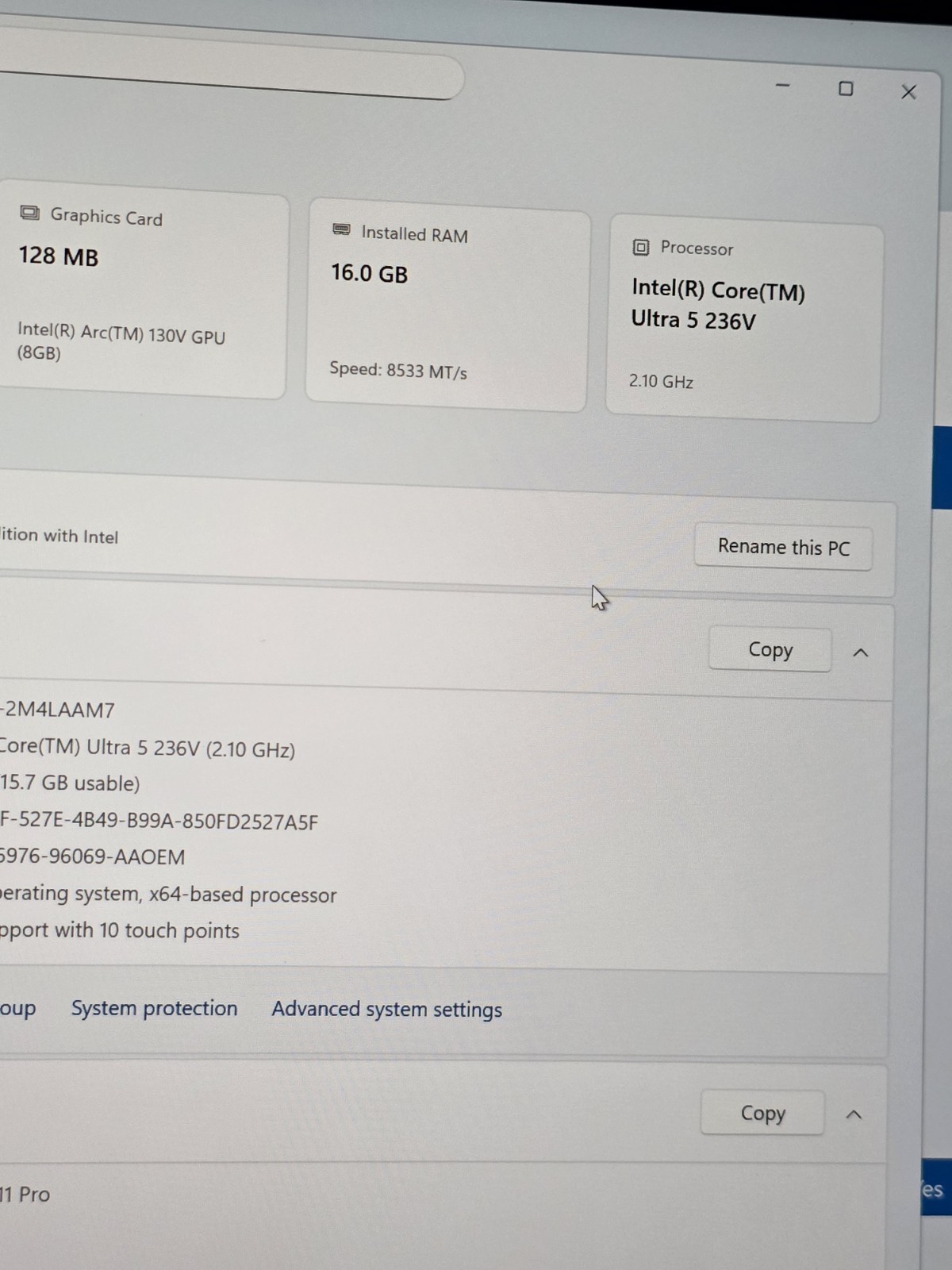 Microsoft Surface Laptop 5G 13.8″ 2K 120 Hz Touch Core Ultra 5 236V – 16GB 256GB