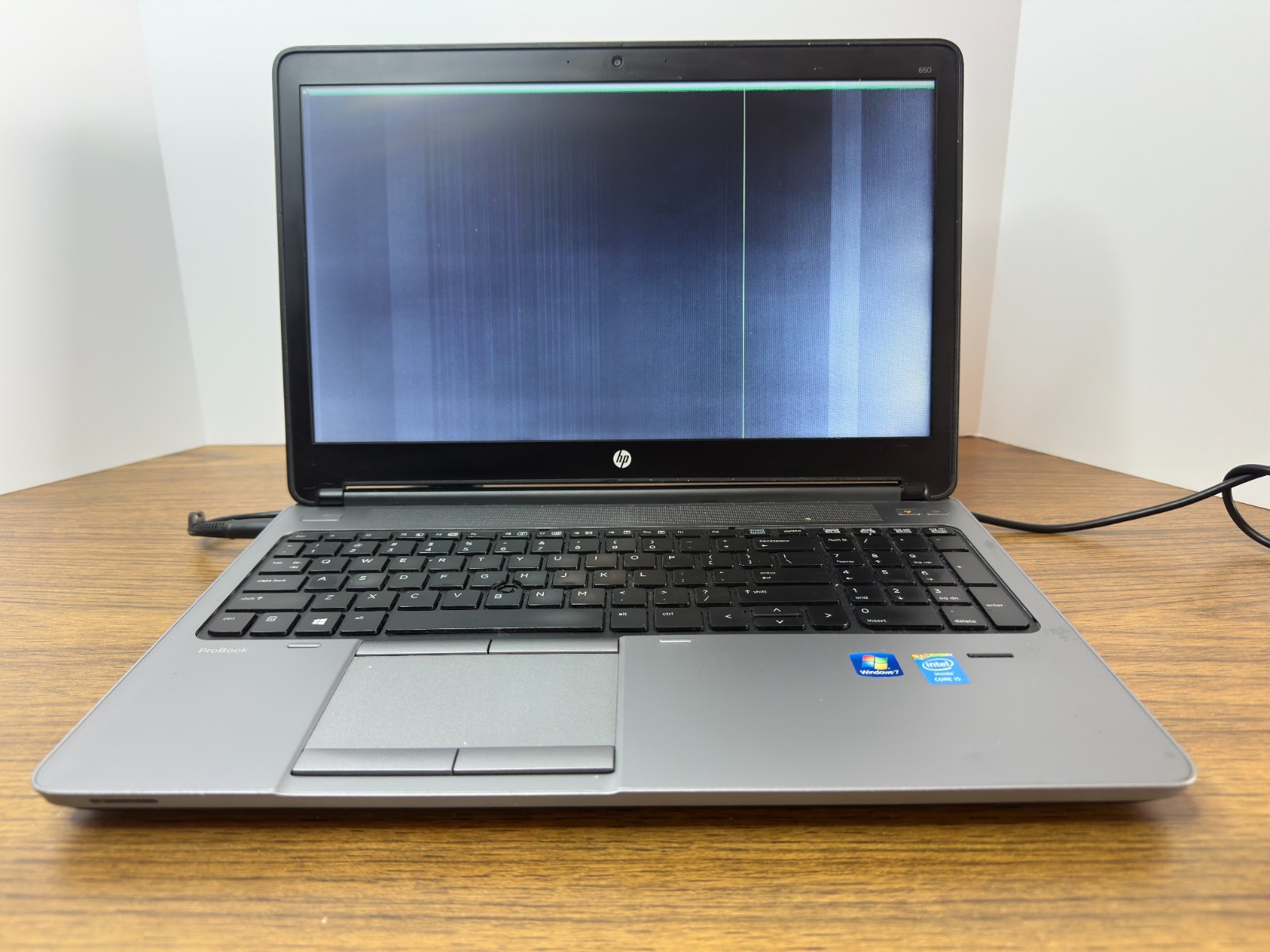 HP ProBook 650 Laptop G1 i5-4330M 2.8Ghz 8GB RAM/No SSD/Bad Batt/Bad Screen READ