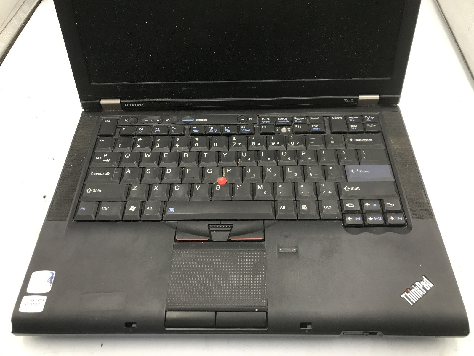 LENOVO THINKPAD T410i – FOR PARTS/NO POWER – INTEL I3 1ST GEN – NO RAM -READ-BB