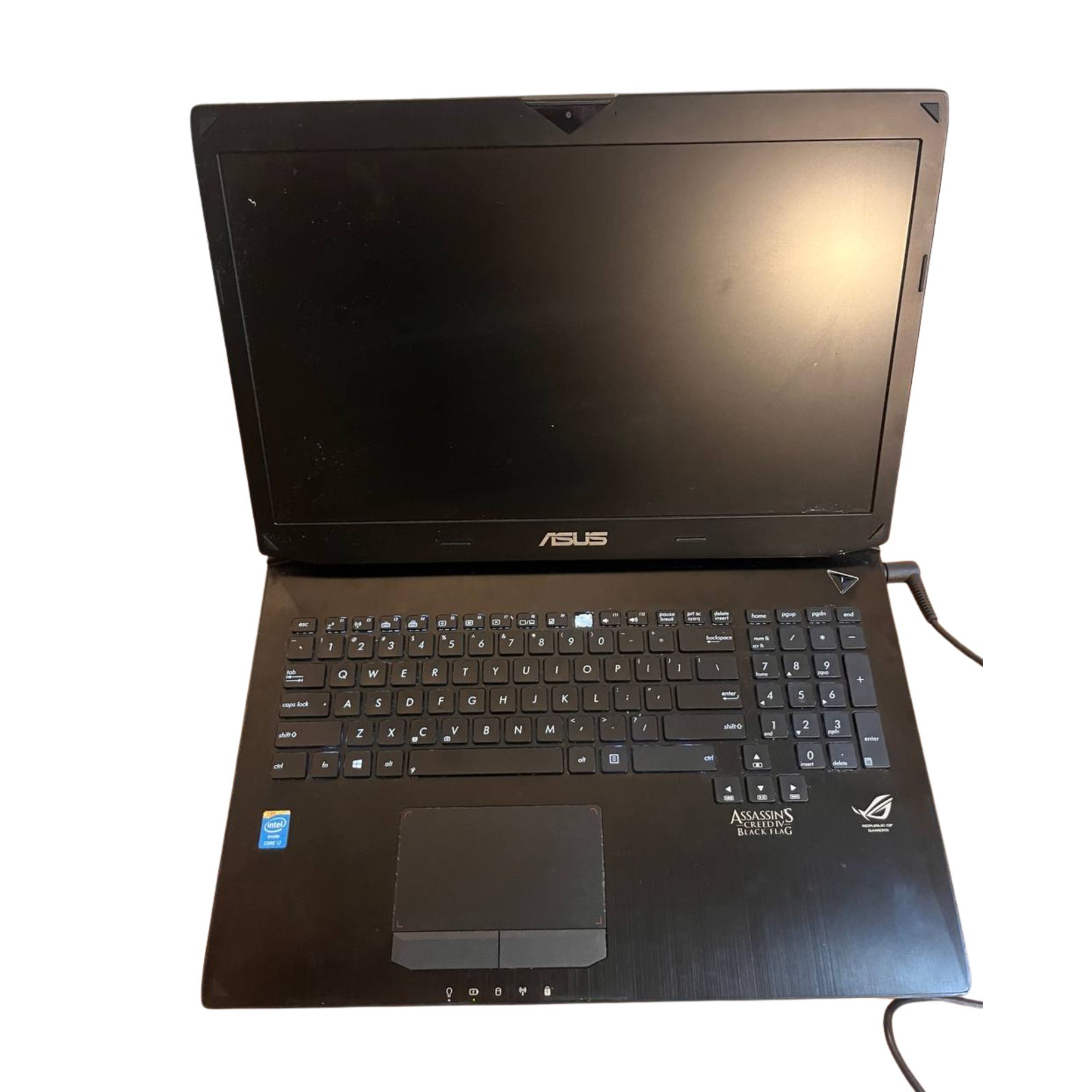 ASUS ROG G750JH 17.3″ Gaming Laptop i7-4700HQ 16GB RAM SSD GTX 765M FOR PARTS