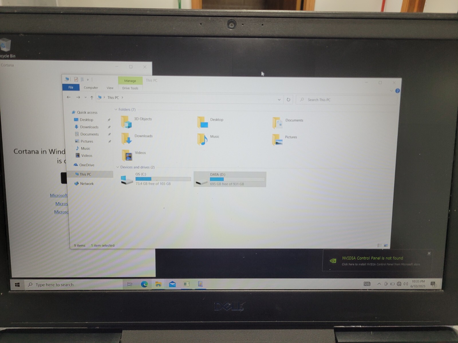DELL G7 7588 LAPTOP COREI7 16 GB RAM + NVIDIA GEFORCE GTX 1060 GAMING PC