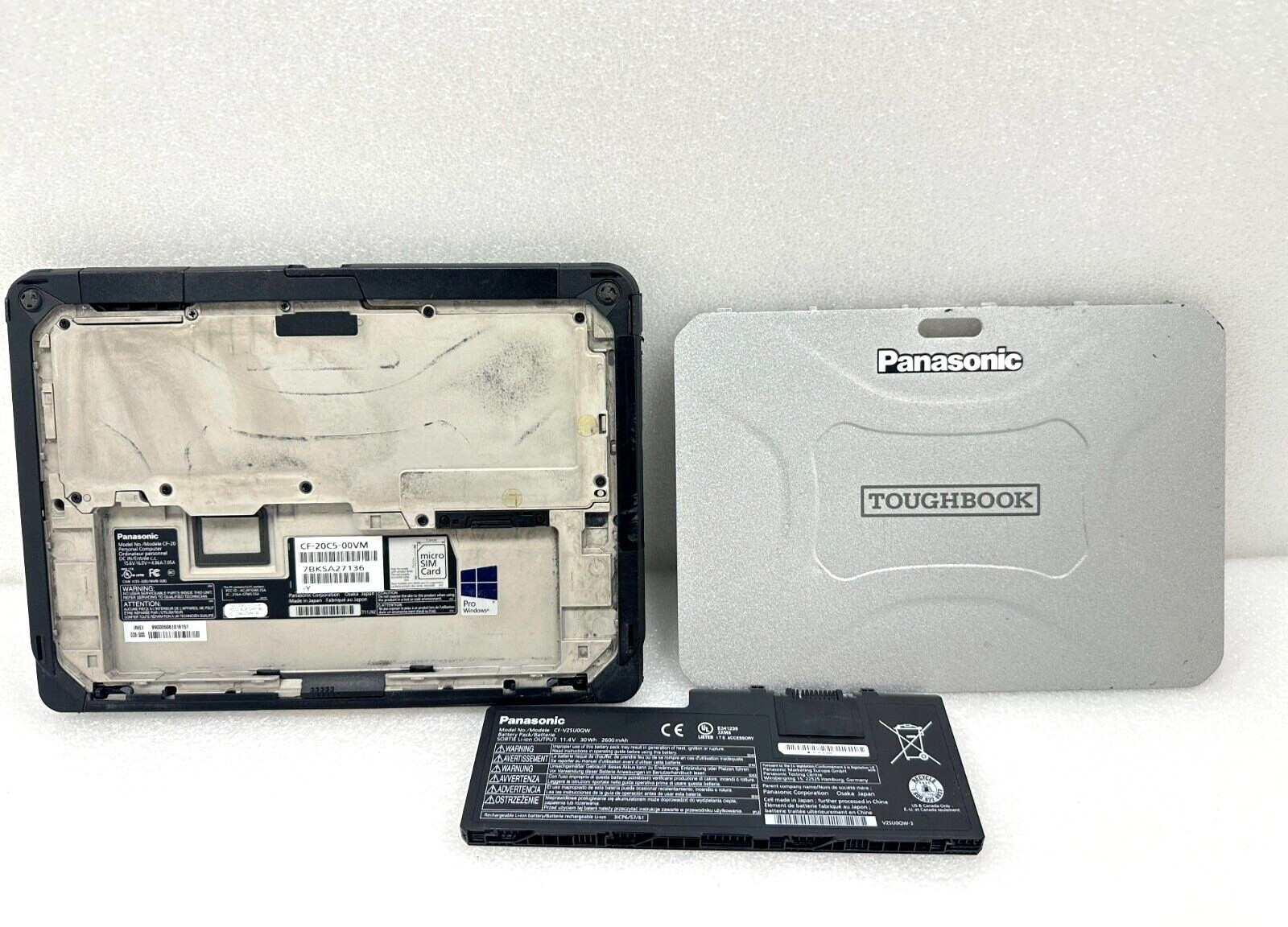 Panasonic Toughbook CF-20 Handheld Tablet / BATTERY INCLUDED / FREE SHIPPING