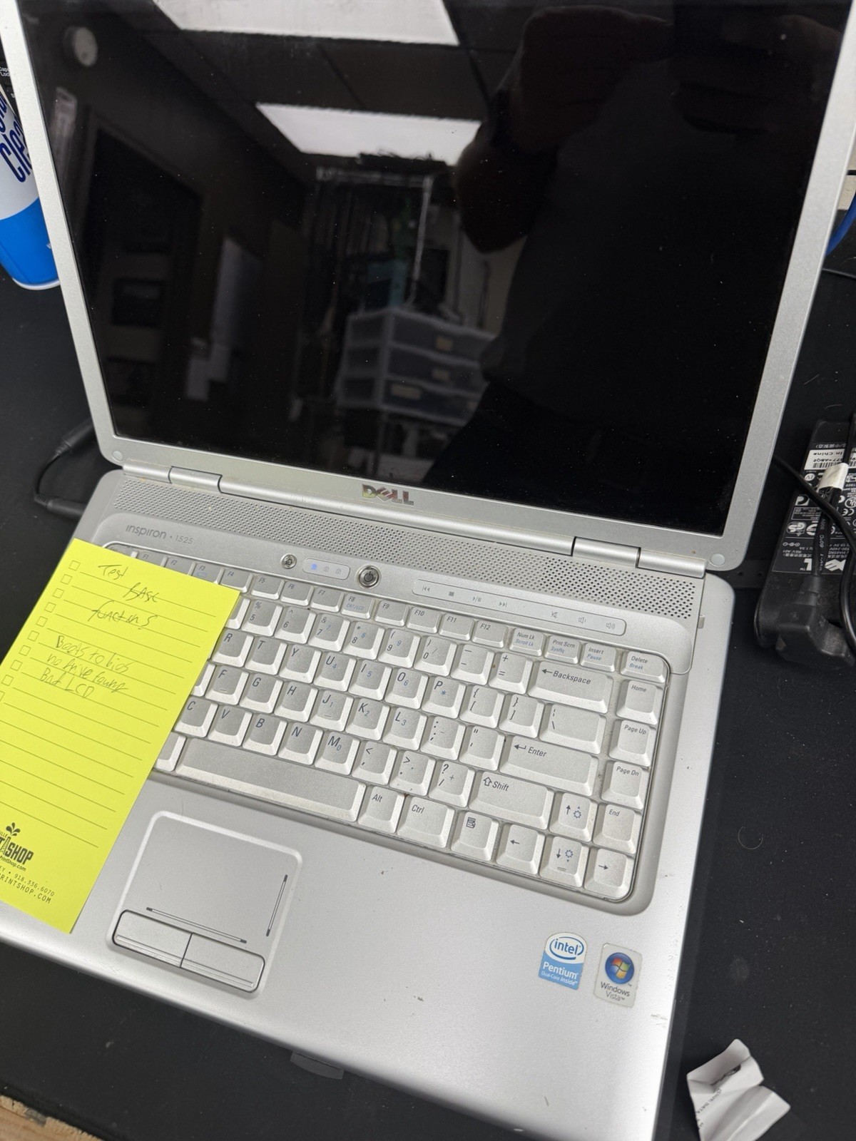 Dell Inspiron 1525 PP29L 15.4″ Laptop Intel Notebook With Parts Only, Jb698