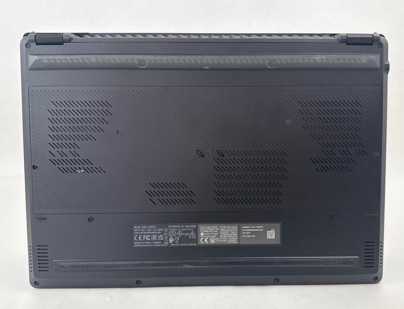 ASUS Rog Zephyrus M16 GU604 16″ QHD+ i9-13900H 16GB 1TB SSD RTX 4070 W11H