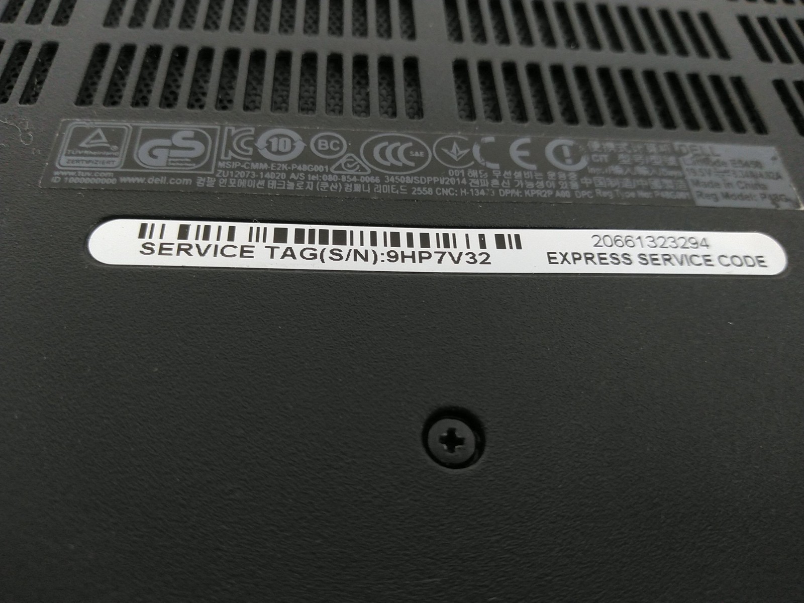 Dell latitude E5450 14” i3-5010U 2.1ghz 8gb ram 256gb ssd charger *READ 9HP7V32