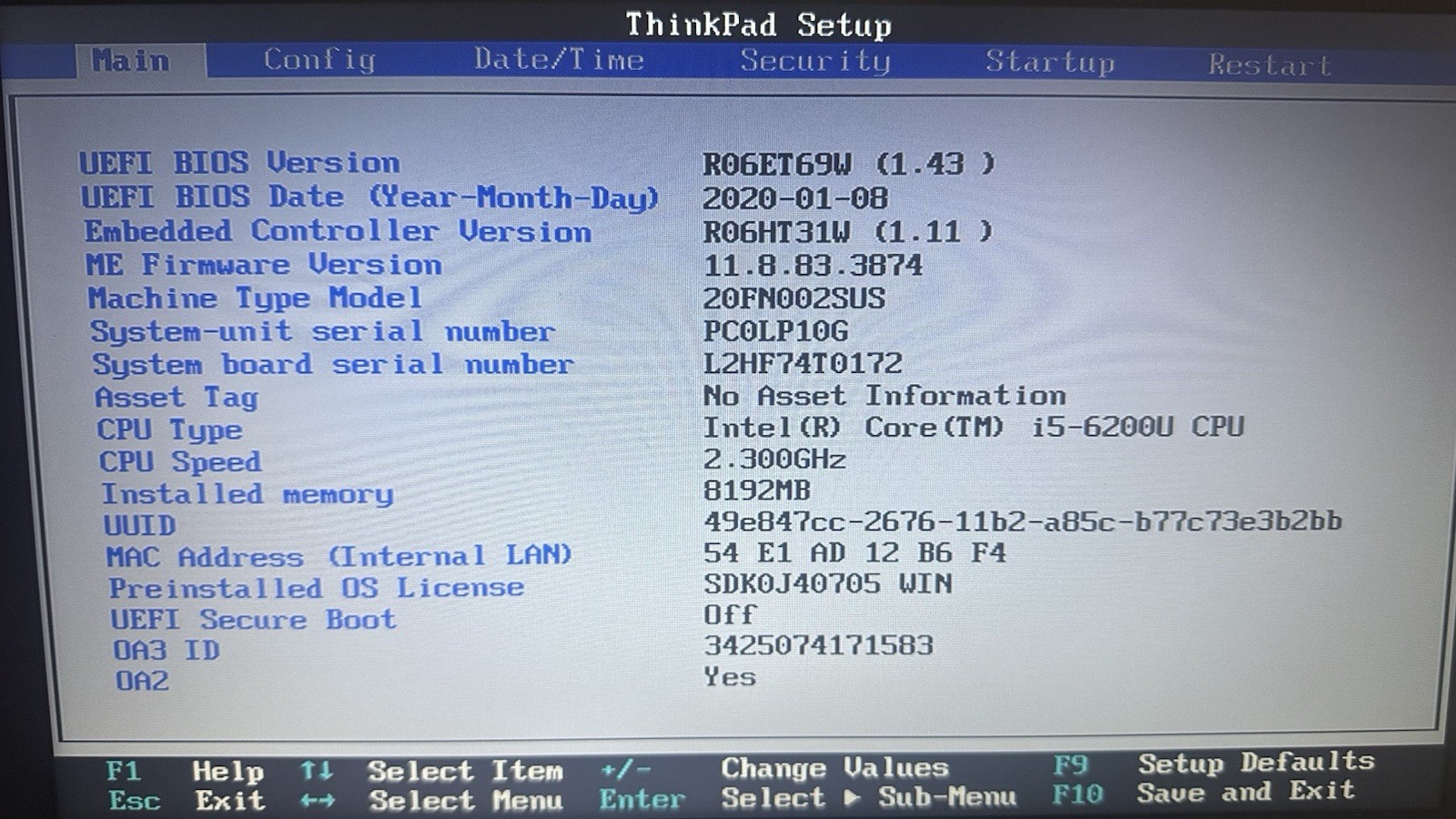 Lenovo ThinkPad T460 Core i5-6200U 8GB RAM ,500G HDD,Win10