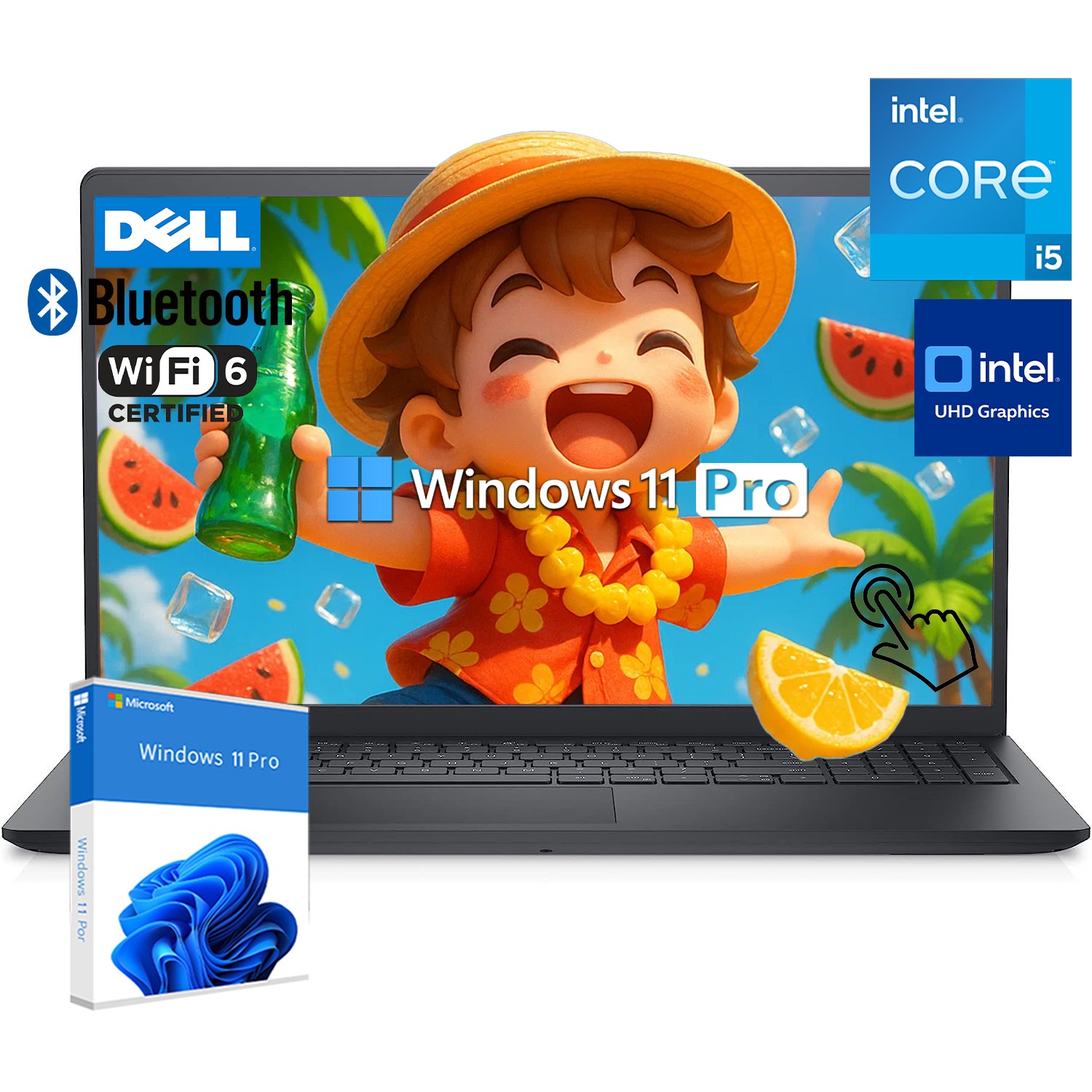 Dell Inspiron i3530-5623BLK-PUS 15.6″ FHD Touch i5-1334U 64GB 1TB SSD Wind 11Pro