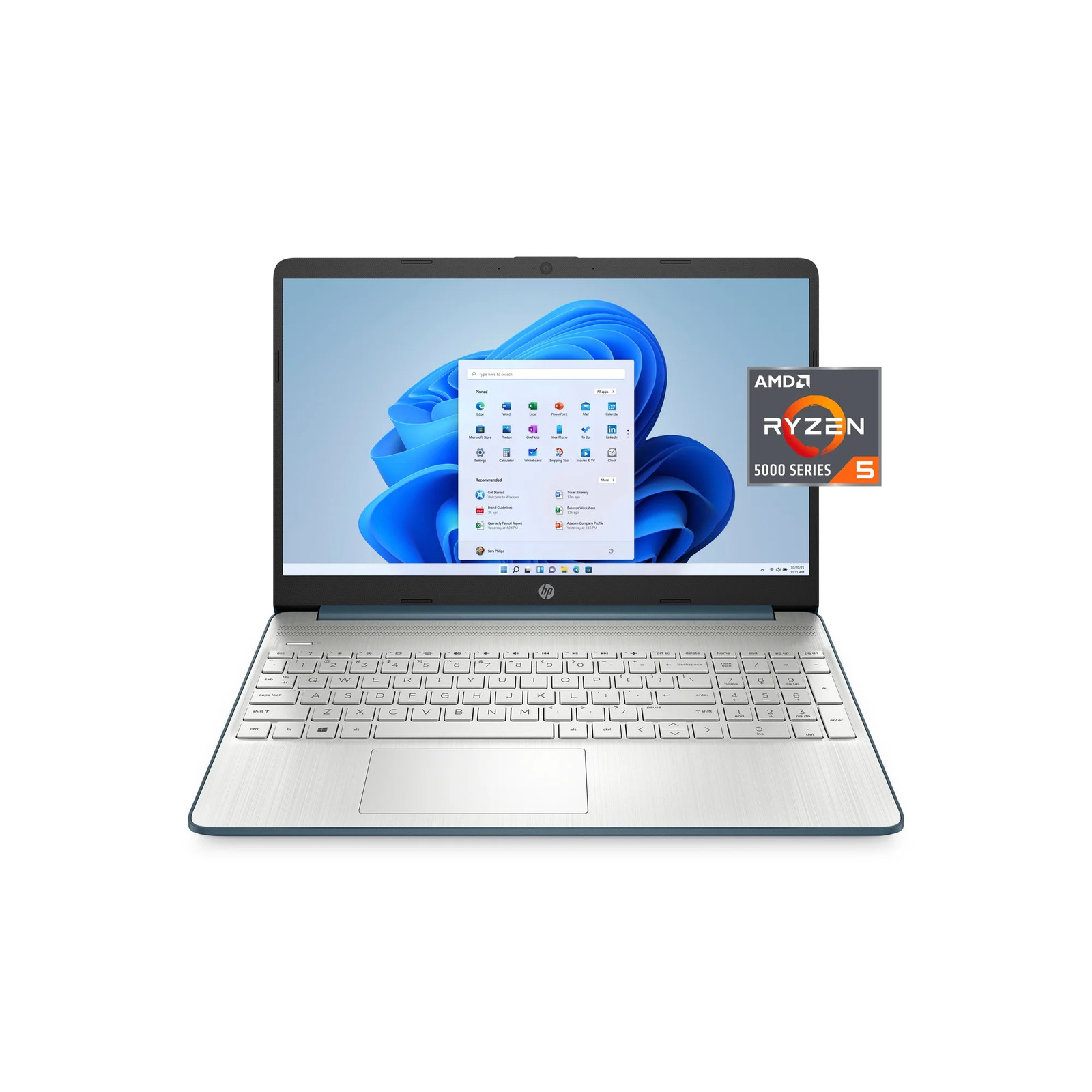 HP 15-ef2129wm 15.6″ FHD Laptop AMD Ryzen 5 5500U 2.1GHz 8GB 256GB W11H