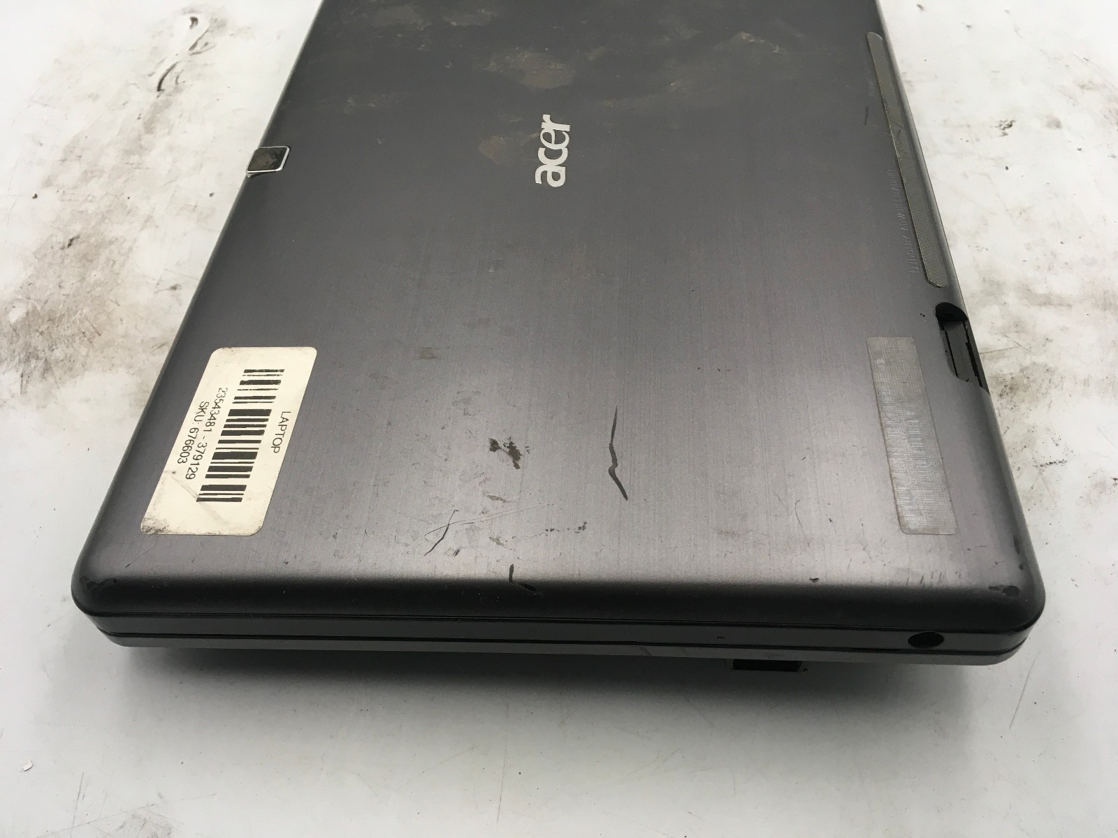 ACER ICONIA TAB W500 – FOR PARTS/NO POWER – AMD C 50 – 2GB RAM -READ DESCRIP- BB