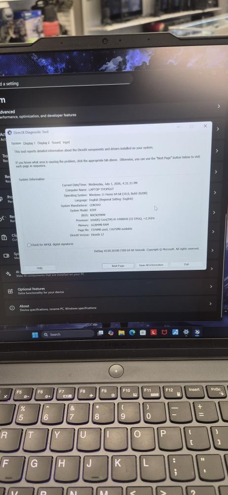 LENOVO LEGION PRO 5 16IRX9 GAMING LAPTOP (P09031030)