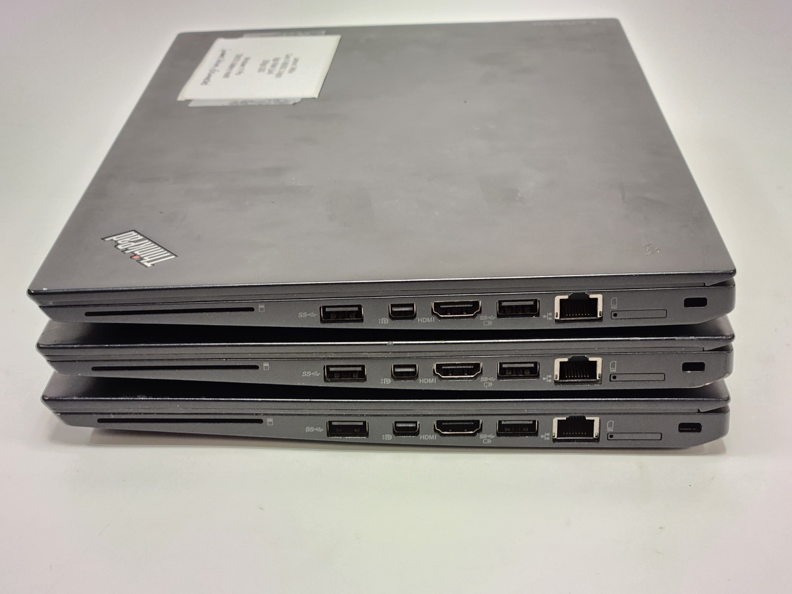 Lot of 3 Lenovo ThinkPad T460S i7-6600U 2.6Ghz 4GB RAM NO SSD NO AUDIO *READ*