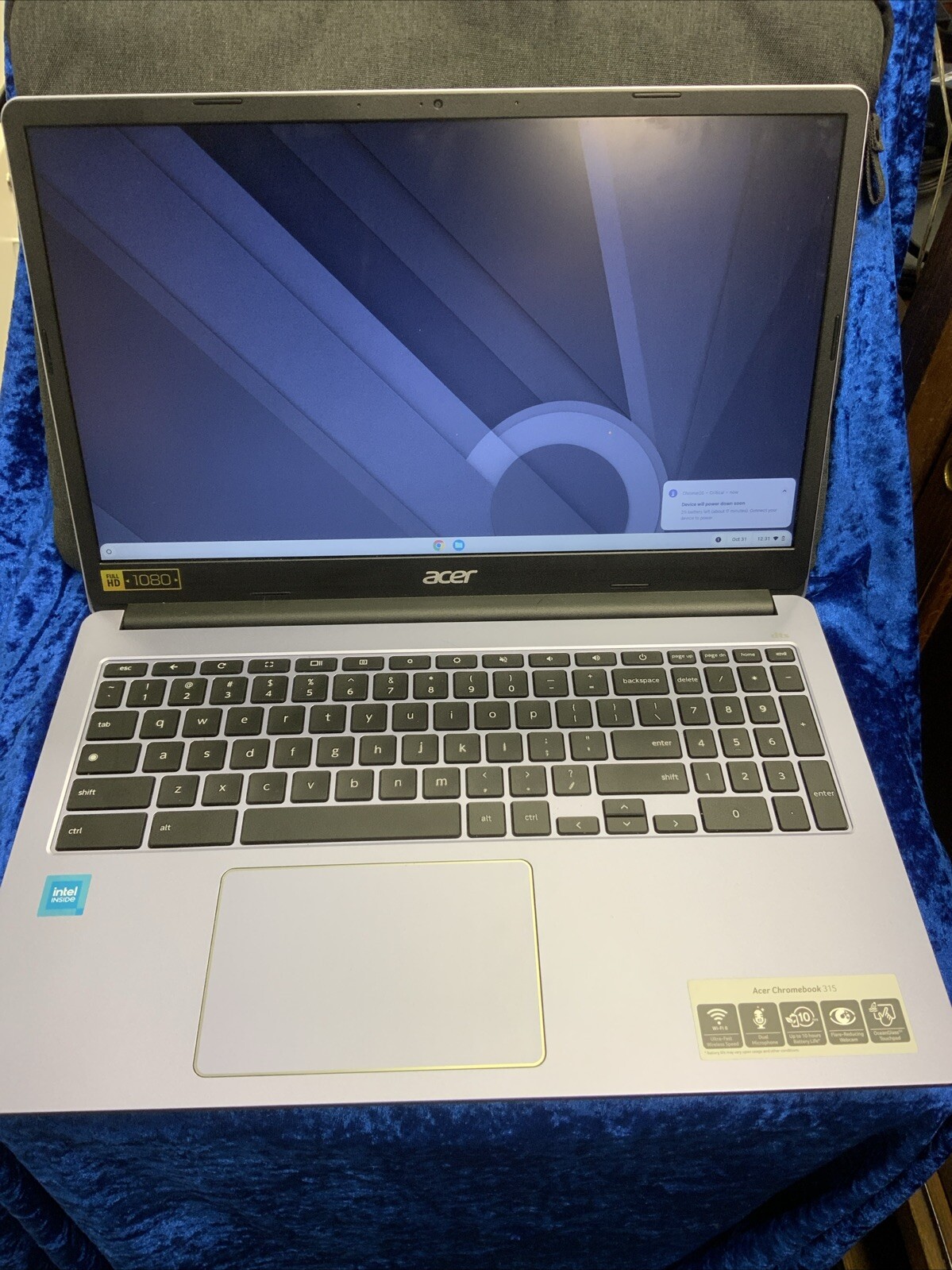 USED ACER CB315-4H SERIES MODEL N21Q9 CHROMEBOOK LAPTOP (QUI002370) Case Inc