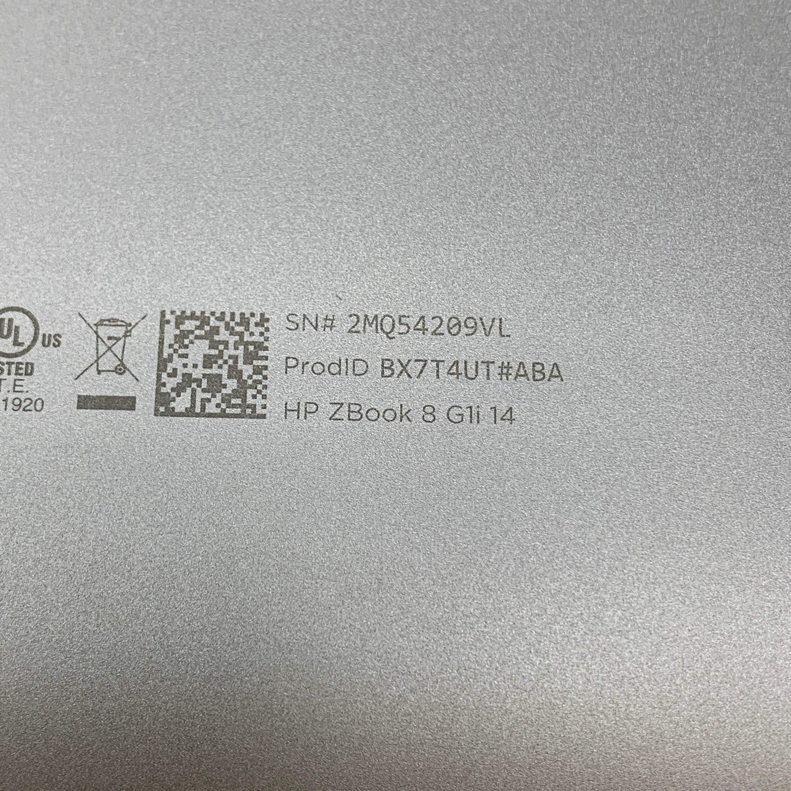 HP ZBook G1I 16″ Ultra 7 255H 2.0GHz 16GB RAM 512GB SSD RTX 500 Ada