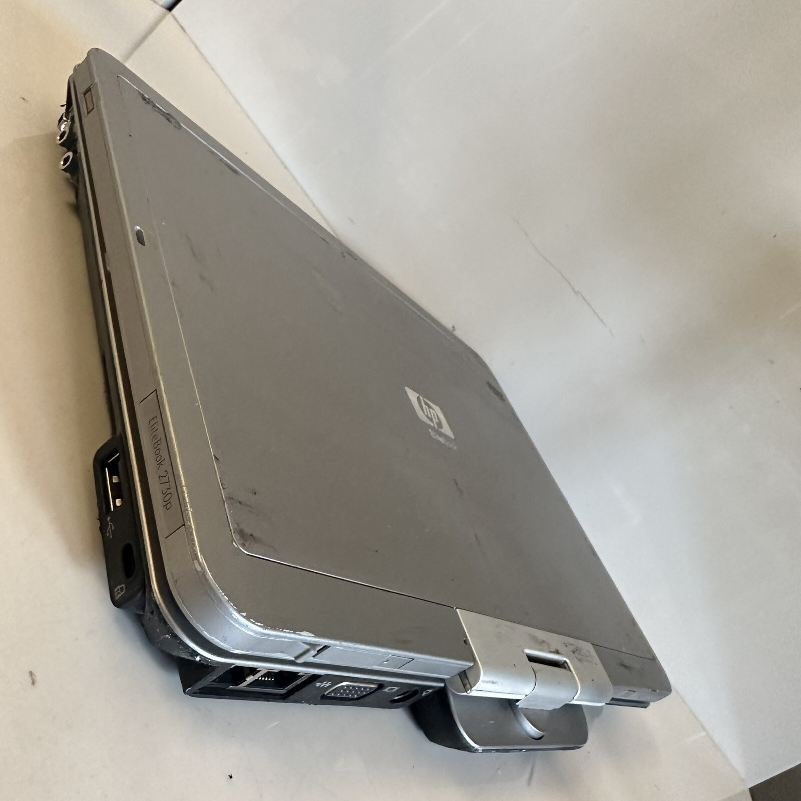 HP EliteBook 2730p 12.1” Laptop Tablet PC Intel Centrino Scraps/Salvage