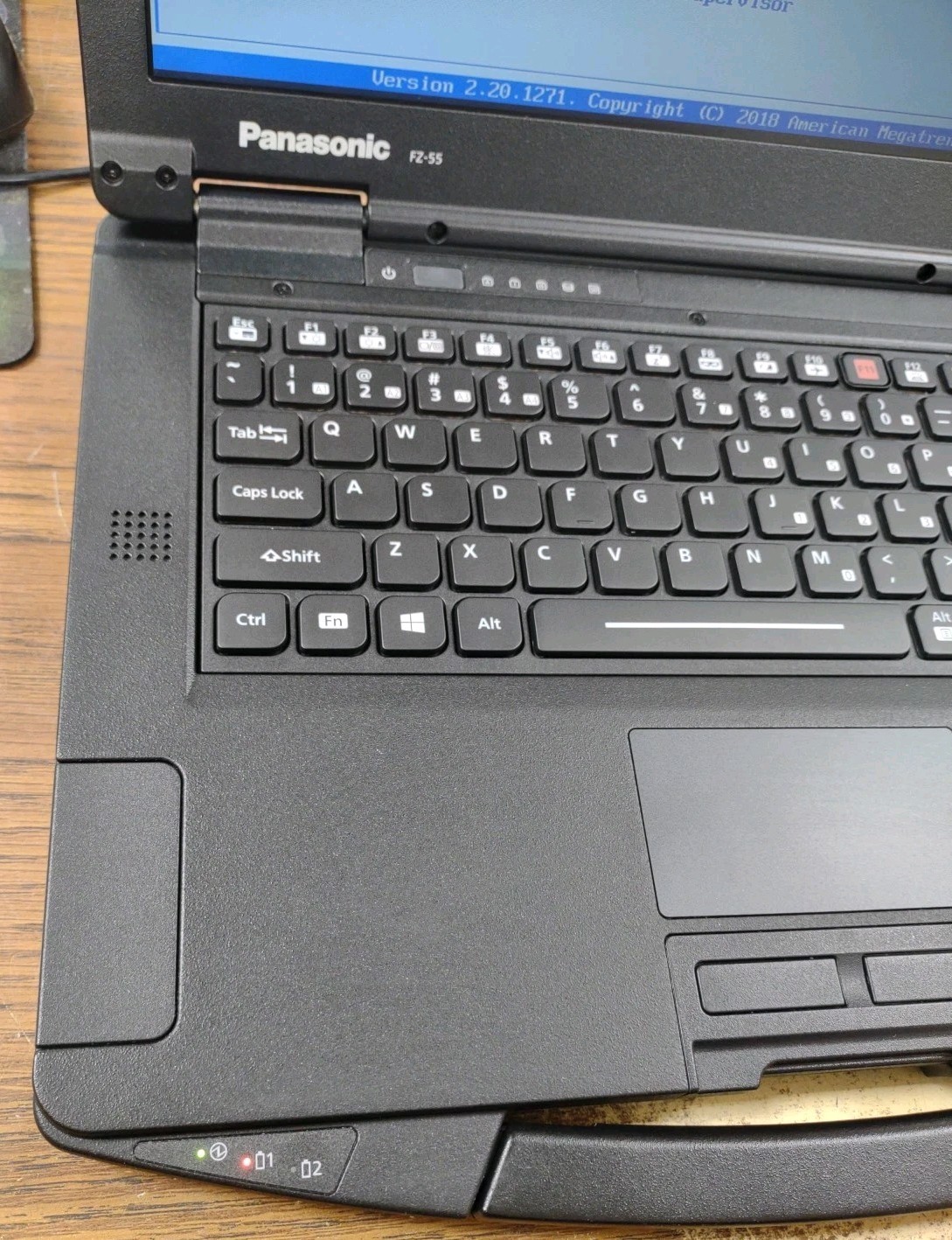 Panasonic ToughBook FZ-55 W/ i5-8365U, 16GB RAM, NO HDD OR HDD COVER. NON TOUCH