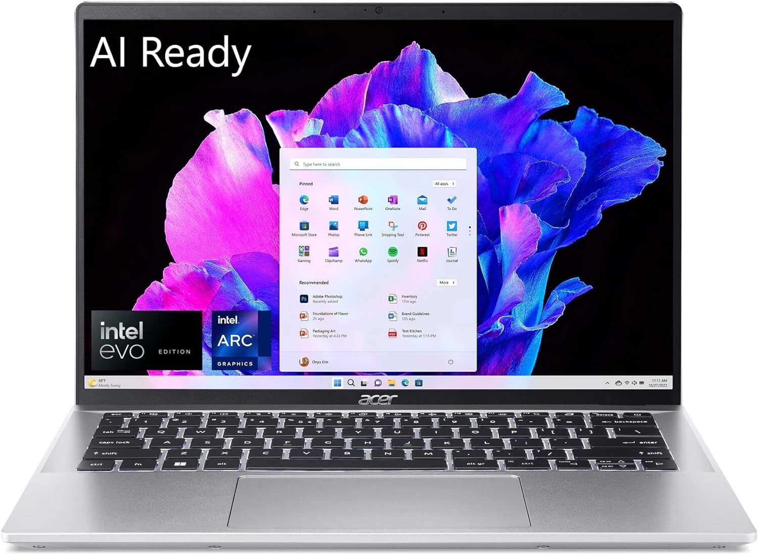Acer Swift Go 14 Intel Evo Thin & Light Laptop 14″ 16GB Ultra 7 SFG14-72T-718K