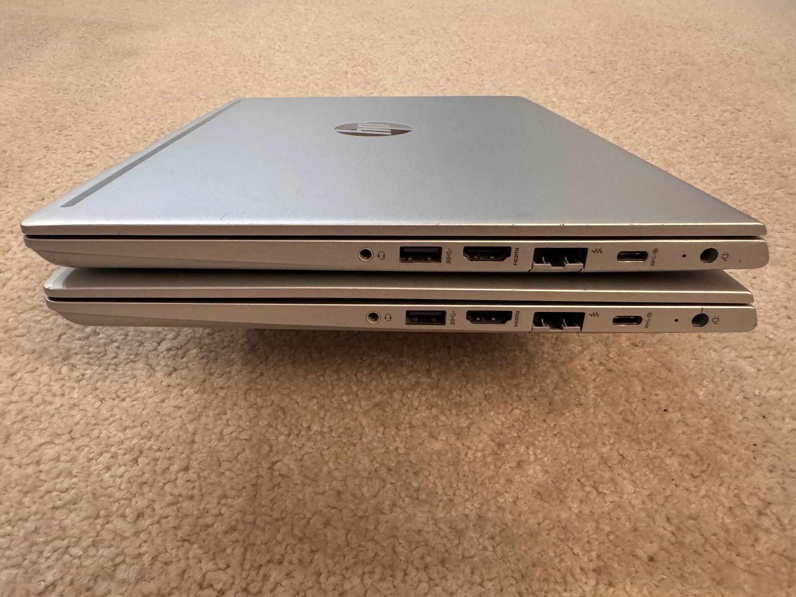 LOT 2 HP PROBOOK 430 G6 LAPTOP 5VD73UT 13.3″ 256GBSSD 4GBRAM i5-8265U WIN11PRO