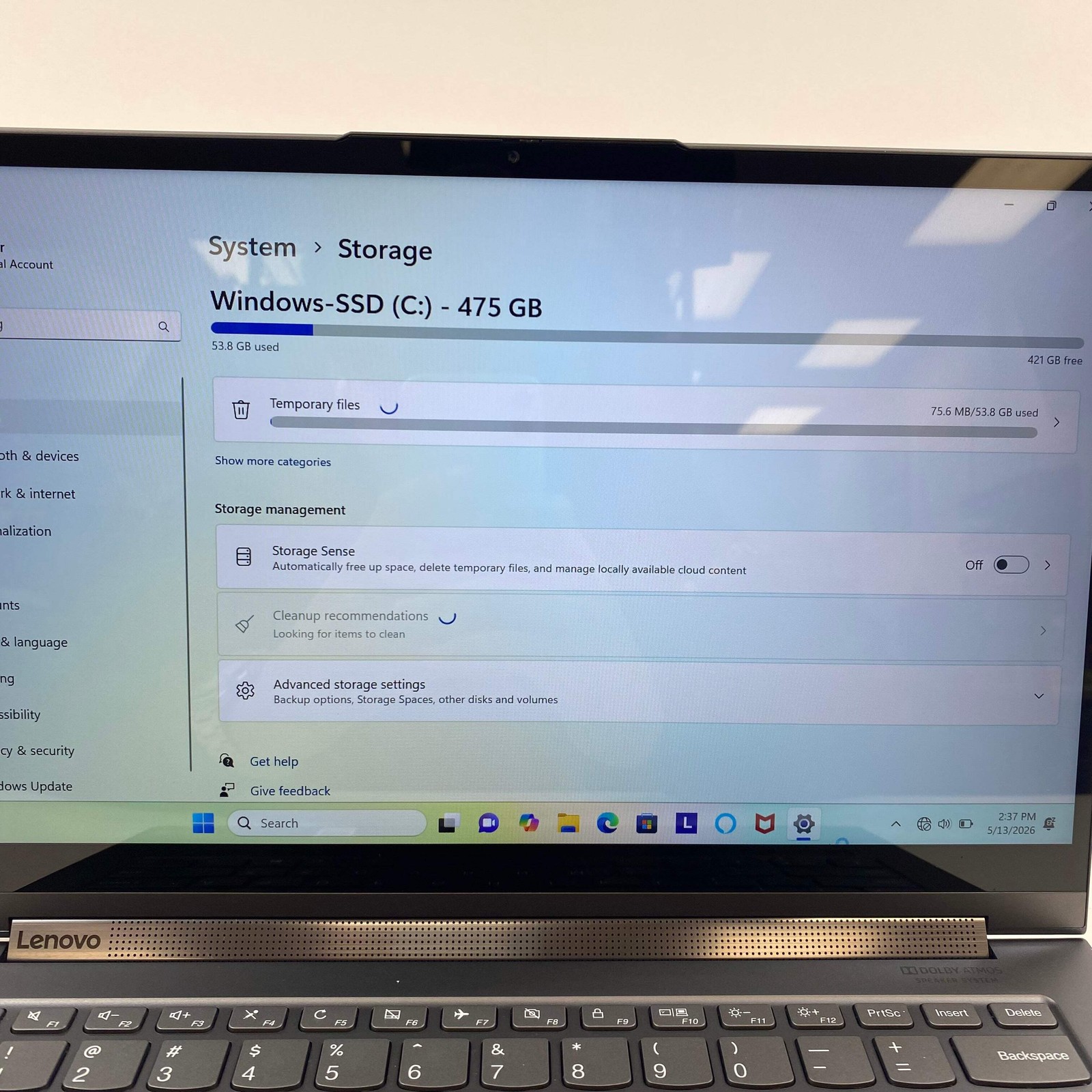 Lenovo Yoga C940 81O9 14″ i7-1065G7 1.3GHz 12GB RAM 512GB SSD