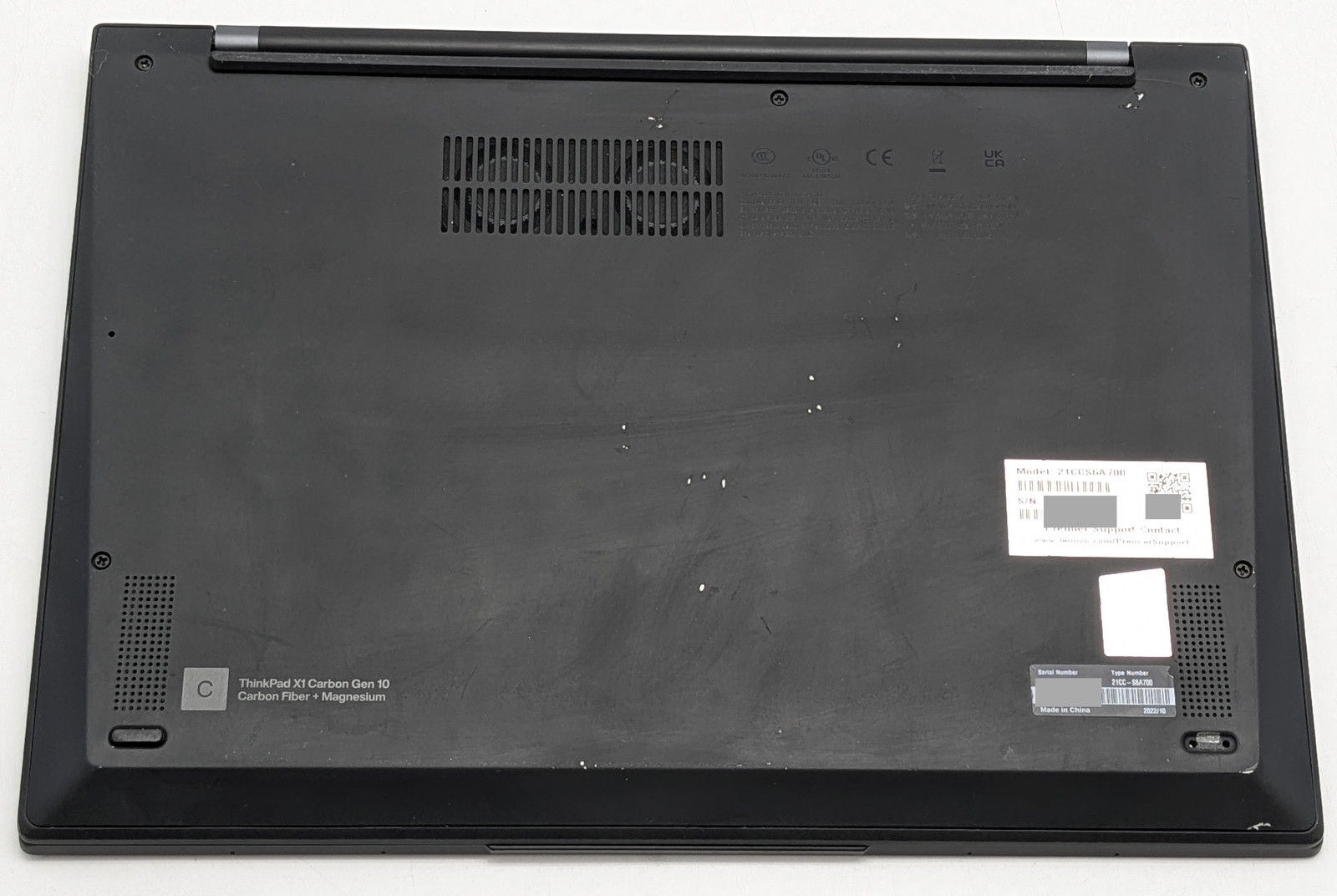 Lenovo ThinkPad X1 Carbon G10 14″ i7-1270P 32GB DDR5 256GB SSD Windows 11 Home