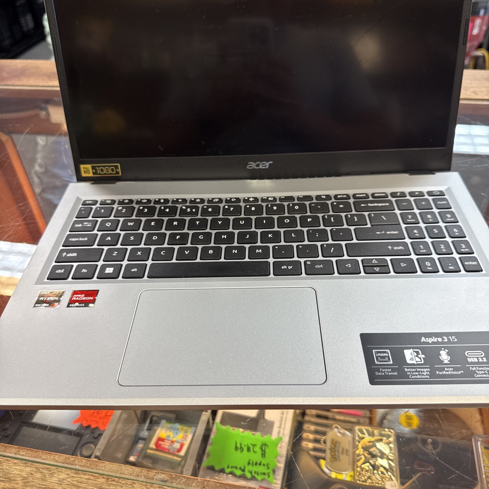 Acer Aspire 3 Laptop 15.6″ FHD Intel Core i5-1135G7 12GB RAM 512GB SSD b1