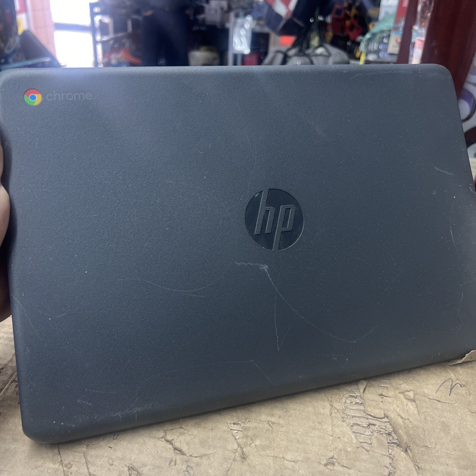 HP Chromebook 14-db0025nr Laptop – Chalkboard Grey