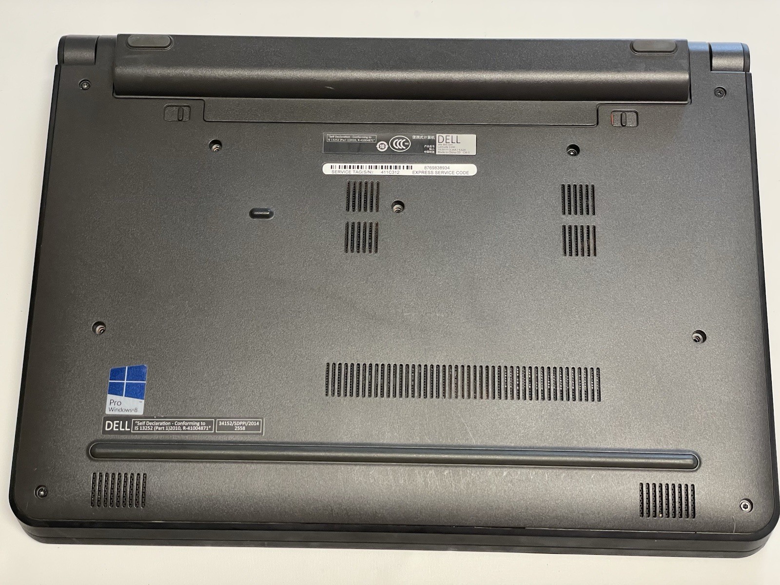 DELL LATITUDE 3340 Laptop Core i3-4005U 1.70 GHz 4 GB RAM *NO HDD/OS/Charger*