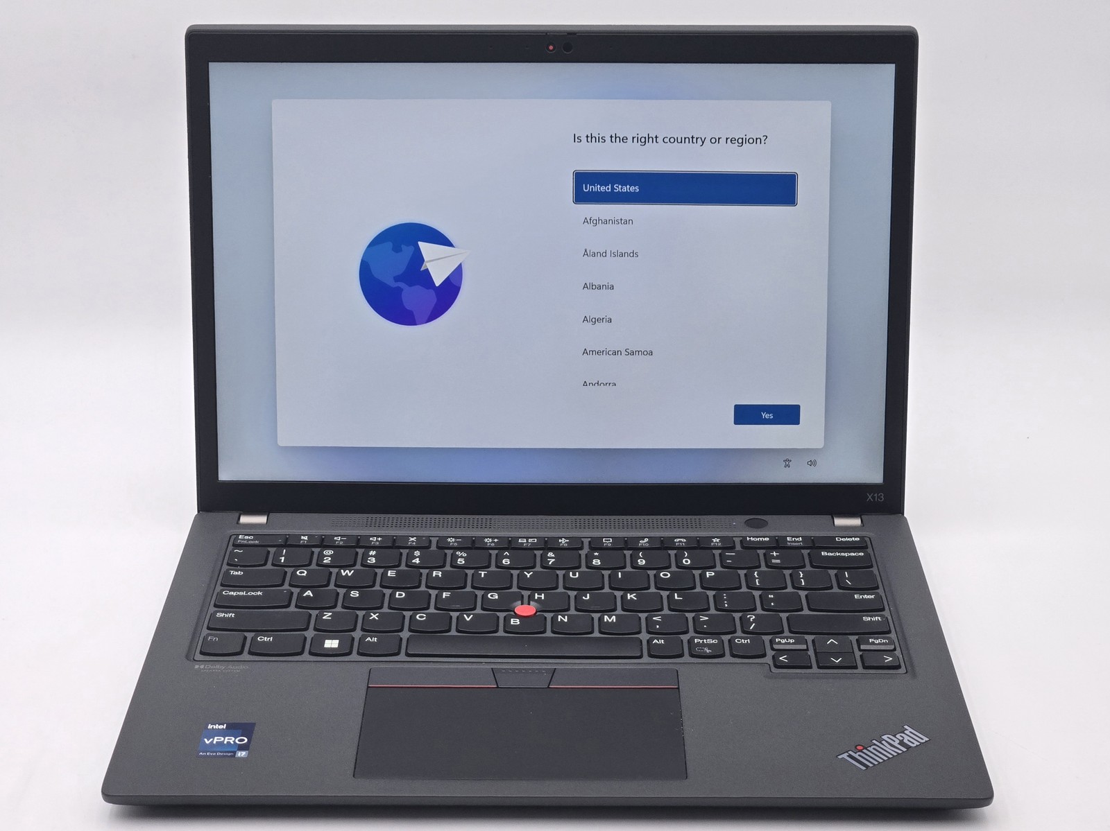 Lenovo ThinkPad X13 Gen 3 13″ FHD+ I7-1265U 256GB 16GB W11P Backlit FP Reader