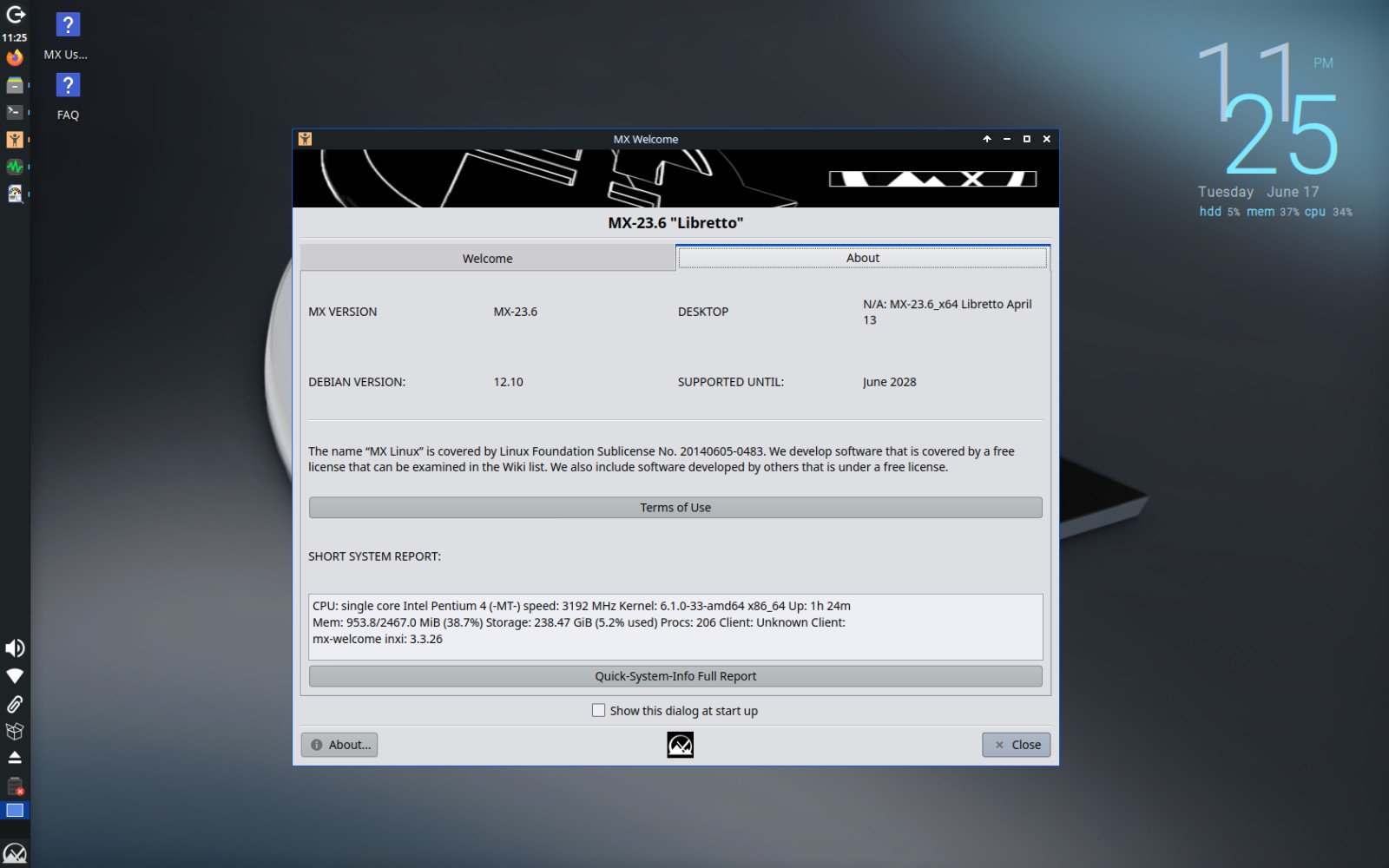 MX Linux 23.6 LIMITED EDITION VTG Harman Kardon HP ZD8000 UPGRADED & RARE EXTRAS