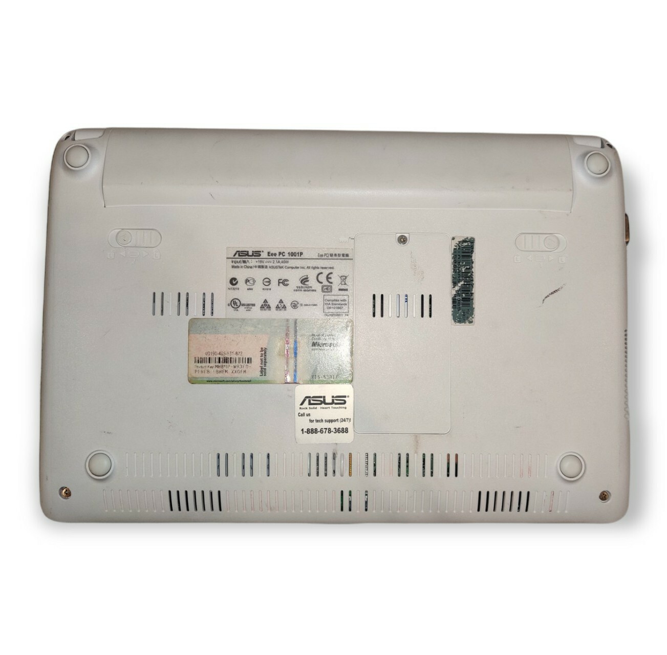 Asus Eee PC 1001p For Parts Not Tested