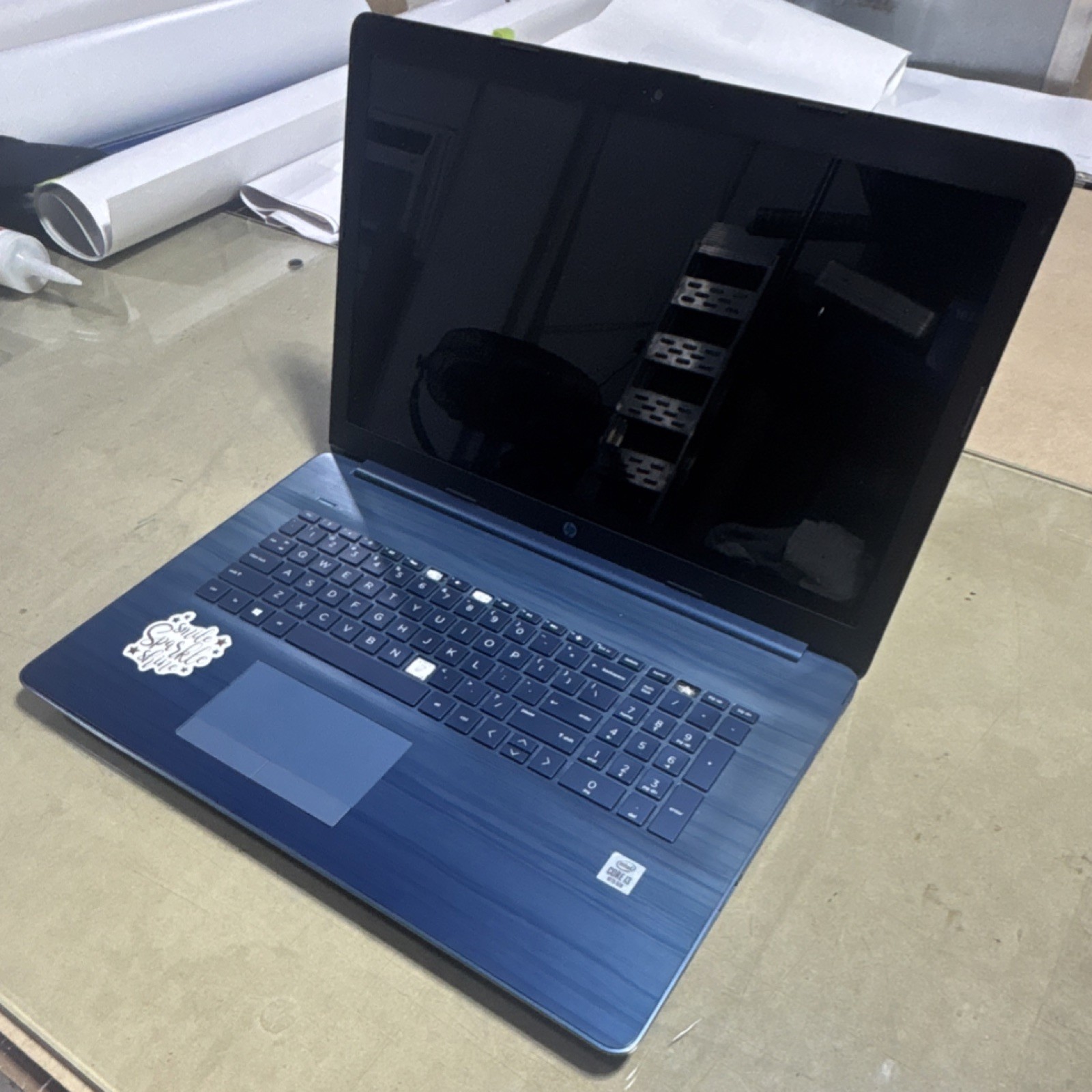 HP 17-by3018cy Notebook Laptop PC Blue Casual Computing Portable Computer