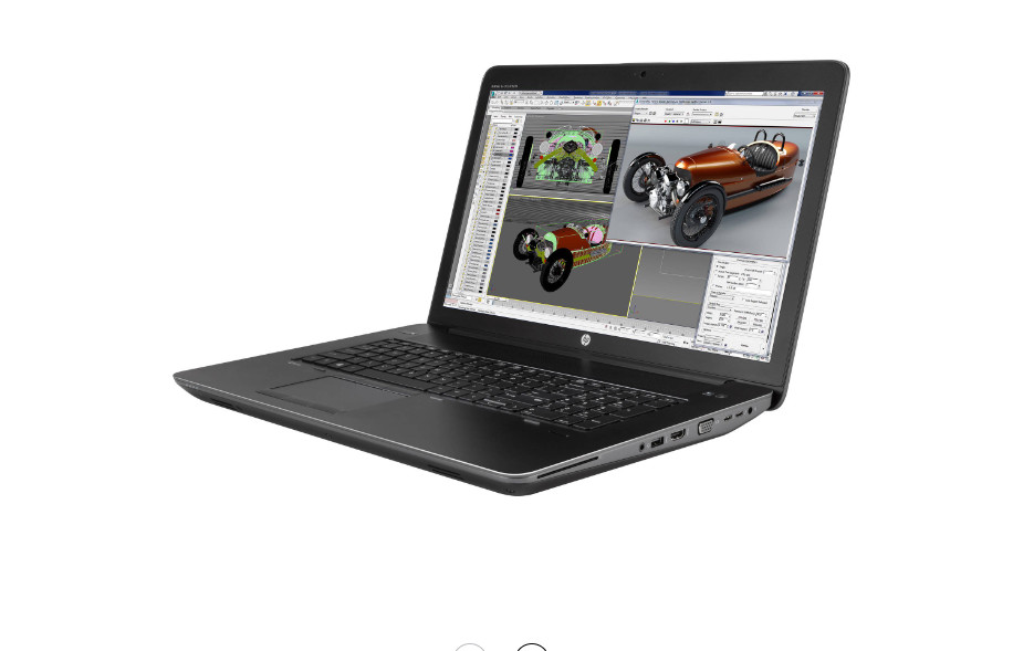 HP Zbook Mobile workstation 17 G3 Laptop i7-6700 2.6GHz 8GB 1TB HDD Webcam-17″