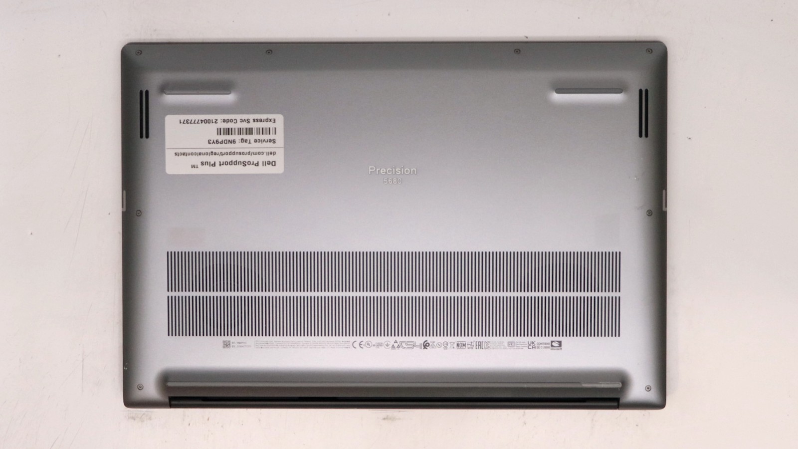 Dell Precision 5680 16″ i5-13600h 16GB 256GB – Very Good