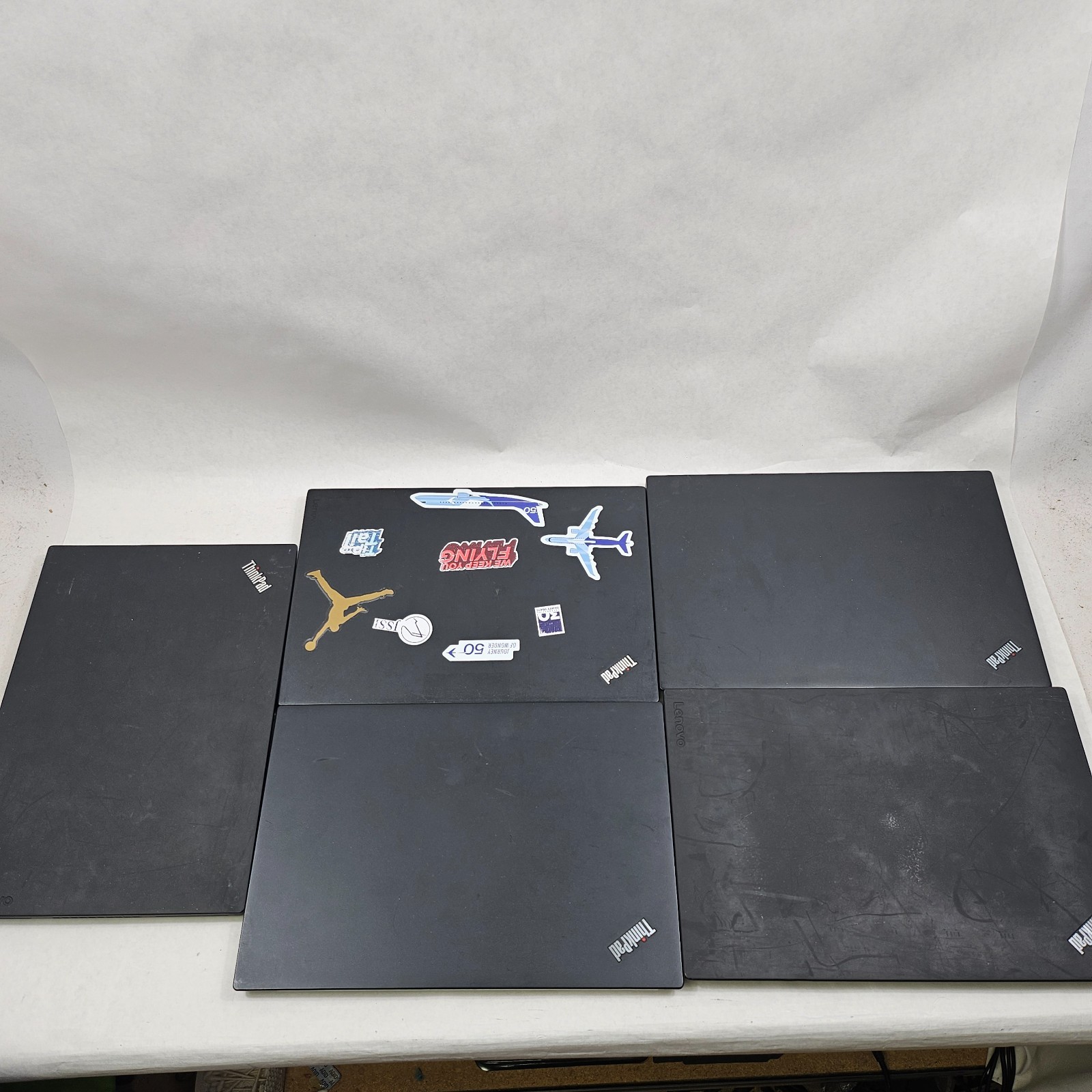 Lot of 9 Mixed Model Lenovo ThinkPad i5-6th-8th Gen 8GB RAM Mixed Specs *Read