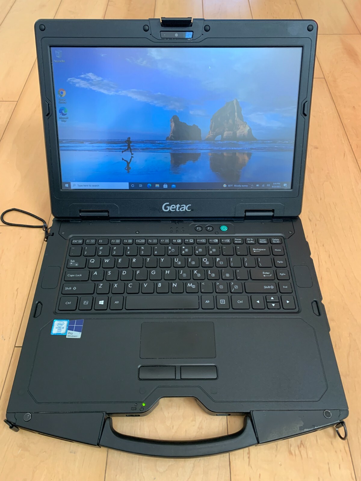Getac S410 6th Gen Core i5 2.4Ghz 4GB 256GB SSD Rugged Laptop Win7 Touch 4G LTE