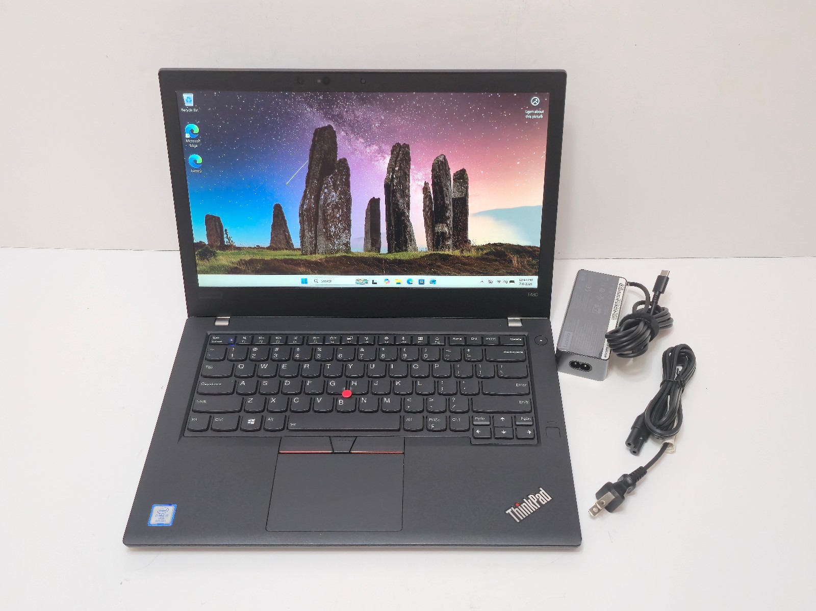 Lenovo ThinkPad T480 (i7-8th 32GB RAM 1TB SSD) 14″ Touch GeForce 2GB GPU