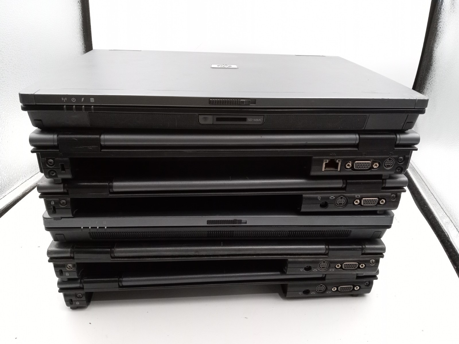 Lot of 6 – HP Compaq 6910p 6515b nc6400 14″ Laptops – PARTS / REPAIR -RR