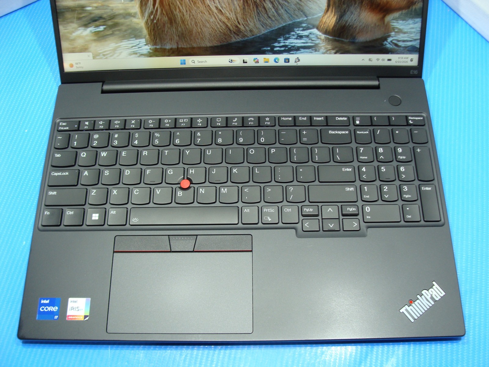2024 Lenovo ThinkPad E16 Gen 1 16″WUXGA i7-1355U 1.7GHz 16GB 512GB Win 11Pro +PA