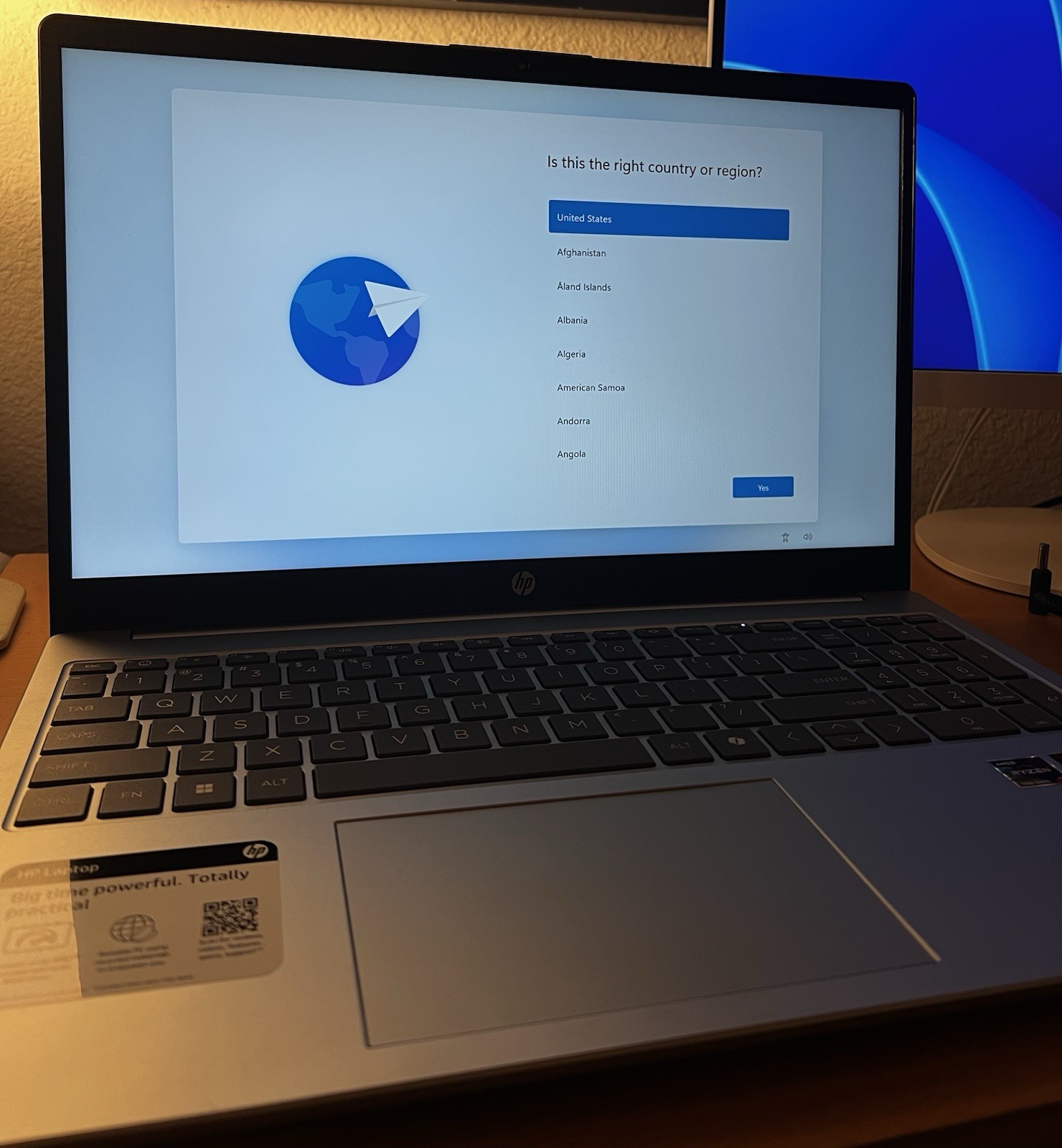 HP 15.6” Touchscreen Ryzen 7 7730U 16GB RAM 512GB SSD Windows 11 w/ Charger