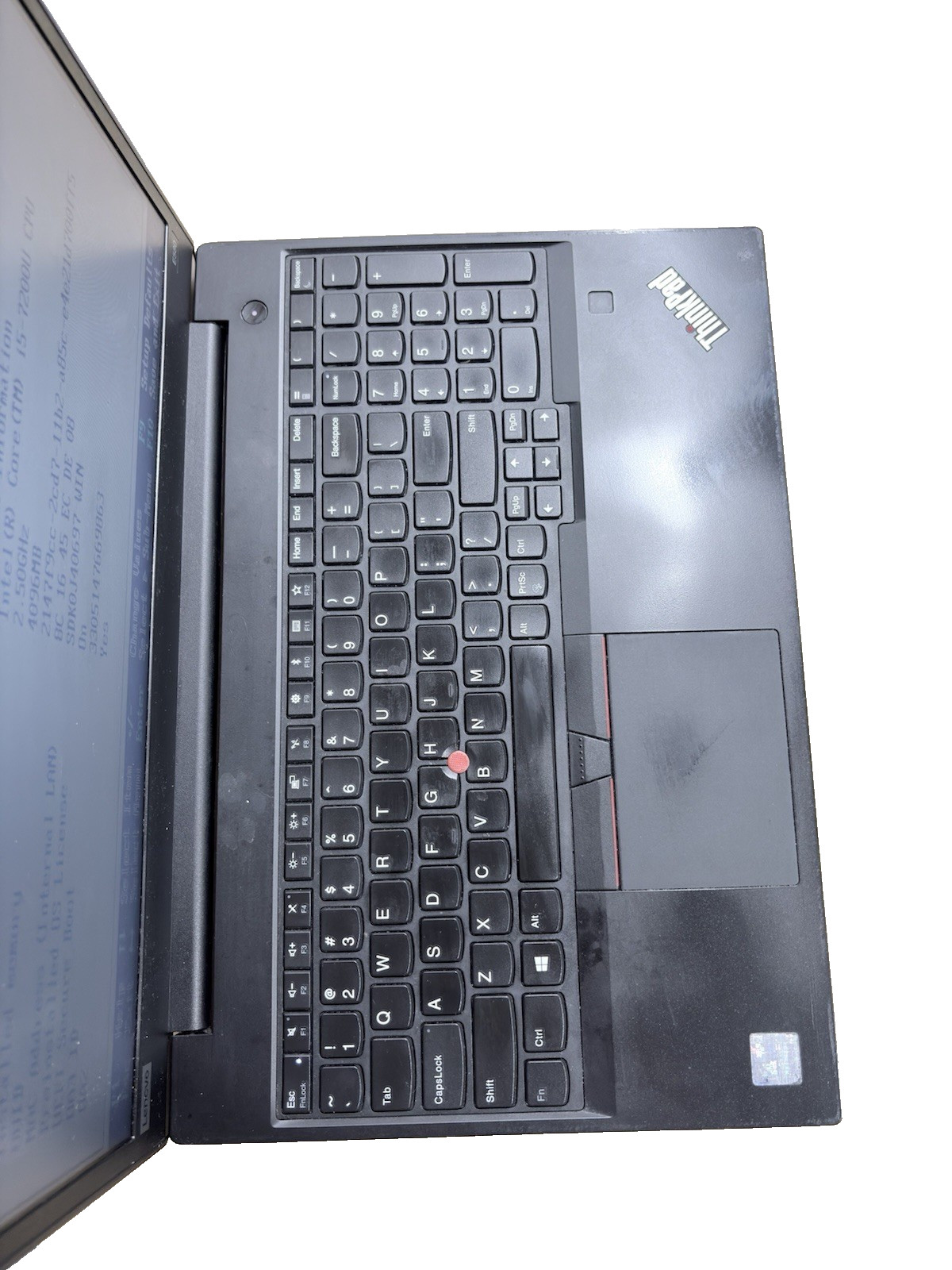 LENOVO THINKPAD E580 INTEL CORE I5-7200U 2.50GHZ 4gb Ram No HD #217