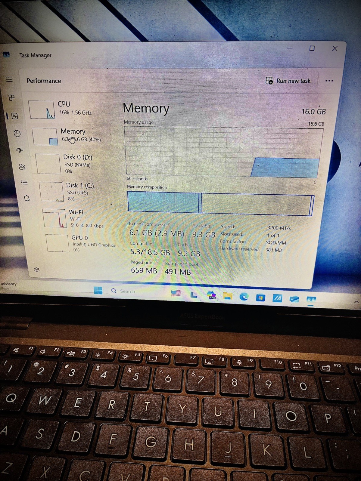 Asus ExpertBook B1 14 Intel N-Series N100 (4 Core) 0.8GHz – 16GB RAM – 128GB SSD