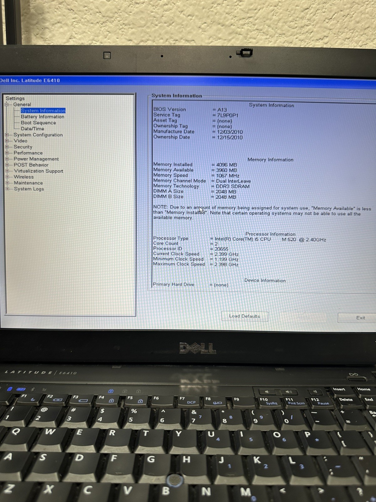 Two Dell Latitude E6410 14″ Laptop i5 2.40/2.53 GHz – No HDD or Caddy