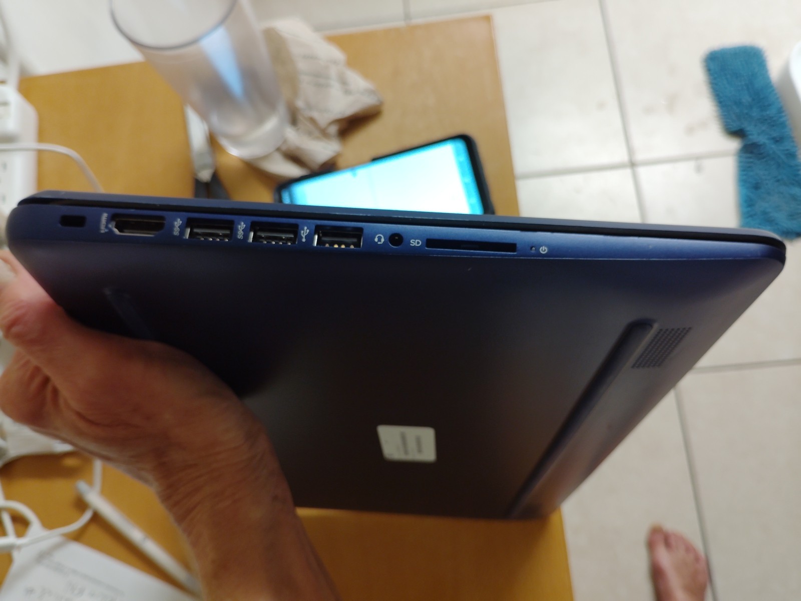 HP 14″ PC Laptop, Intel Celeron N4000, 4gb ram, 64gb HD, Windows 10s – Blue
