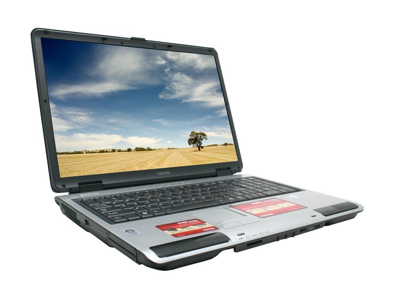 TOSHIBA Laptop Satellite 17″ P105-S6147 Intel Pentium dual-core T2060 120GB HDD 