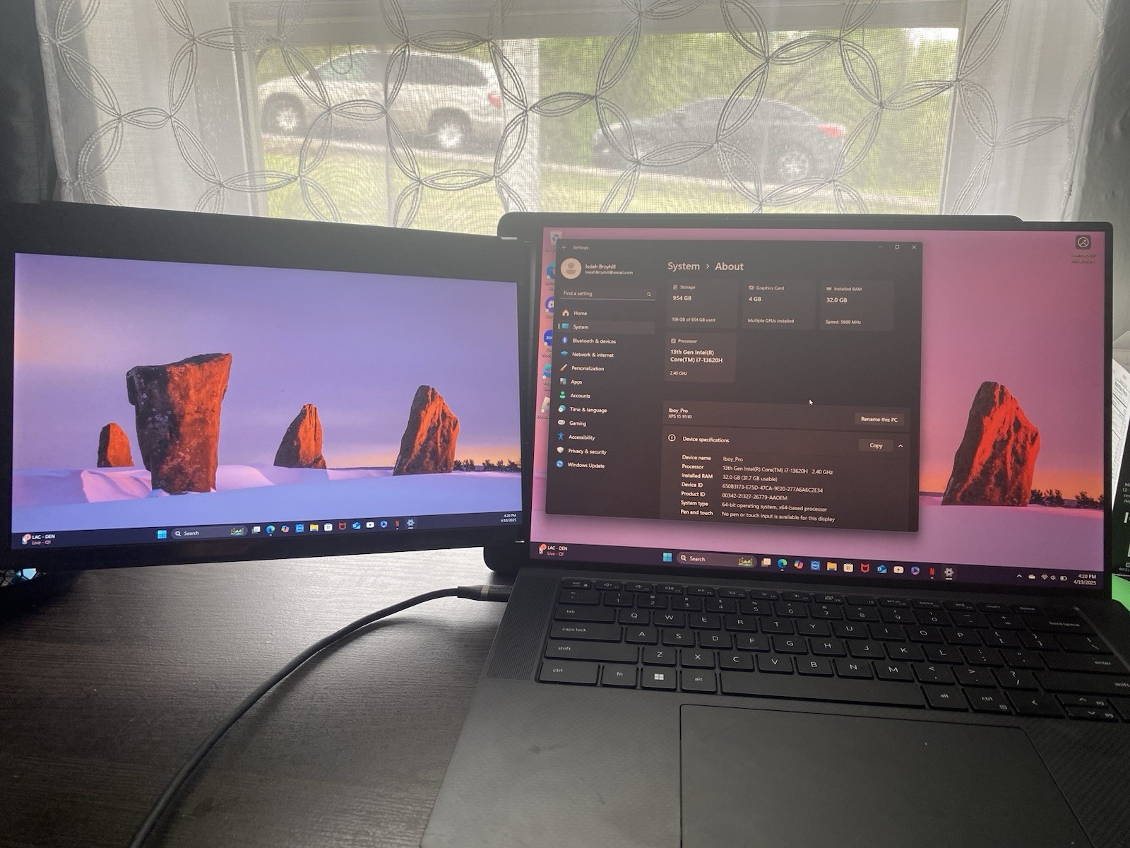 Dell XPS 15 9530 Laptop 15.6″ Intel Core i7-13620H 32GB RAM,1TB SSD Win 11 Pro,