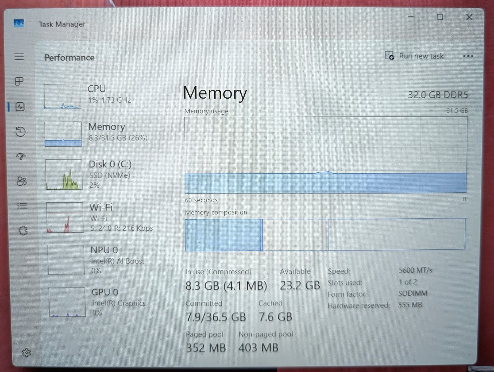 Dell Precision 3591 Ultra 7 165H 32GB DDR5 RAM 1TB SSD Win11 Pro